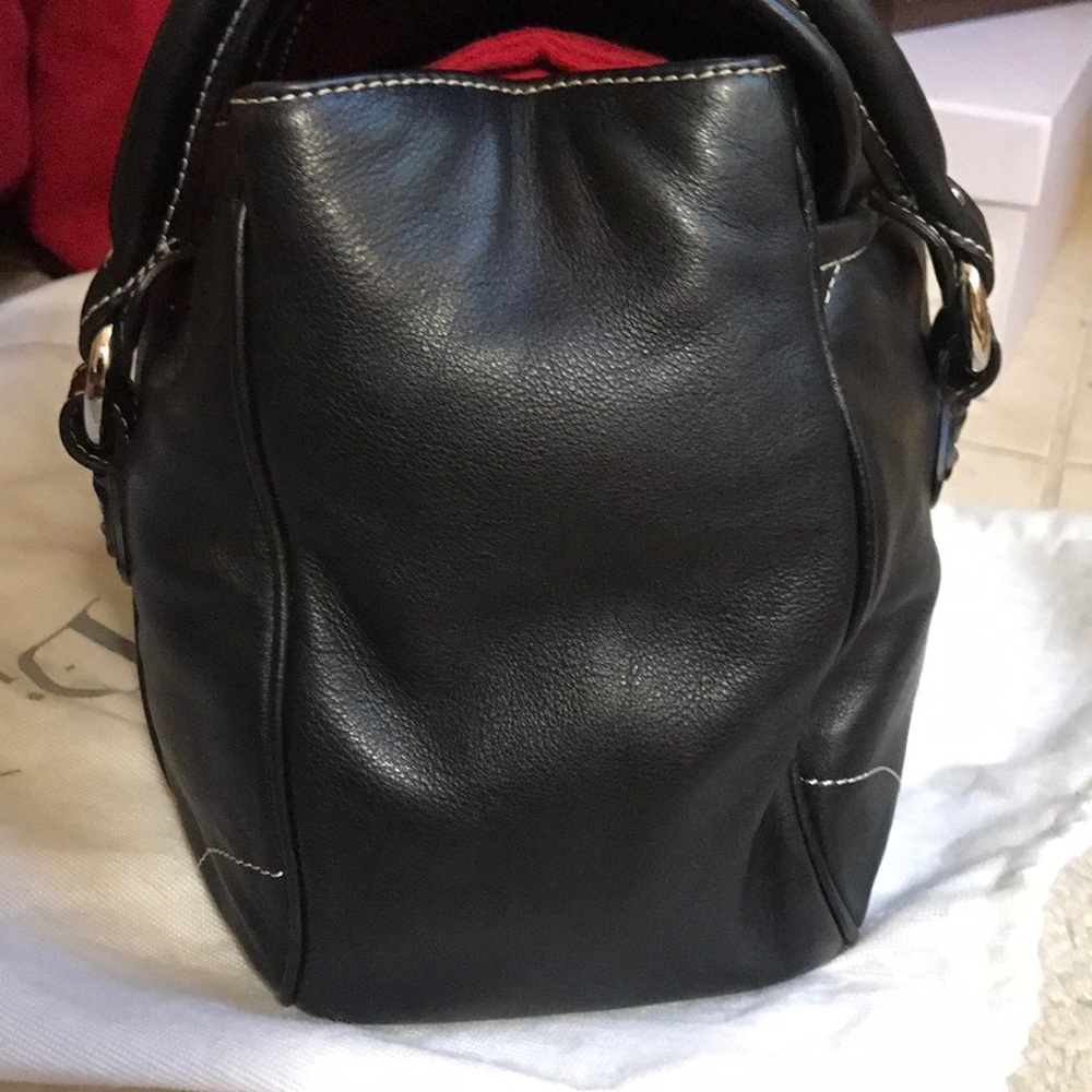 ❤️❤️ Christian Dior Black Leather Satchel - Picture 5 of 5